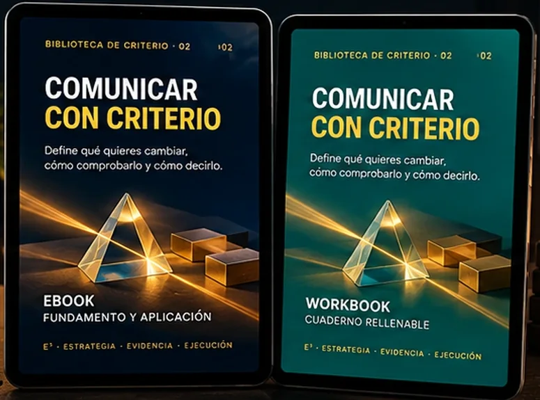 E³ Sistema de Comunicación con Criterio, ebook de Freddy Díaz