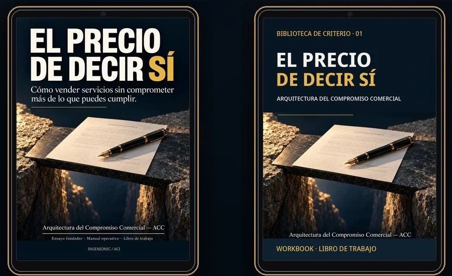 El precio de decir sí, ebook de Freddy Díaz sobre la Arquitectura del Compromiso Comercial