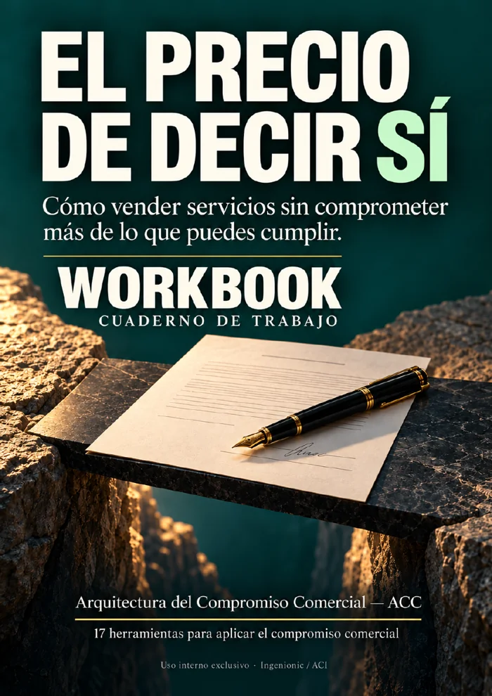 Portada del workbook El precio de decir sí